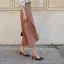 Simple Bureau OL Noire Slingbacks Sandales Femme 2020 10 cm Talons Aiguilles À Bout Pointu Sandales