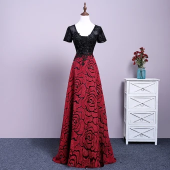 Chic Belle Bordeaux Robe De Soirée 2017 Princesse U Cou Dentelle Perlage Appliques Dos Nu Soirée Robe De Ceremonie