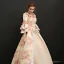 Vintage Champagner Lange Ballkleid Ballkleider 2018 Schnüren U-Ausschnitt Charmeuse Rückenfreies Drucken Ball Festliche Kleider