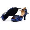 Moderne / Mode Rouge Chaussures de danse latine 2020 Cuir Bride Cheville Dansant Promo Chaussures Femmes