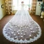 Unique Blanche Mariage 2017 Appliques Tulle Voile De Mariée