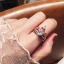 Luxury / Gorgeous Silver Rhinestone Pageant Wedding Rings 2019 Accessories