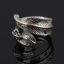 Étourdissant Argenté Plumes Fait main Bague Foi Argent sterling Club de carnaval Anneaux 2019 Accessorize