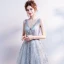 Sparkly Grey Evening Dresses  2018 Tulle Glitter Sequins Evening Party Formal Dresses