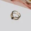 Mode Guld Rhinestone Ögon Bandring Karnevalsklubb Ringar 2019 Tillbehör