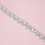 Romantique Couture Blanche Promo Rubans 2020 Satin Métal Fait main Perlage Faux Diamant La Mariée Mariage Soirée Accessorize