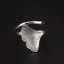 Simple Argenté Fait main Feuille Bague Argent sterling Travail Vacances Anneaux 2019 Accessorize