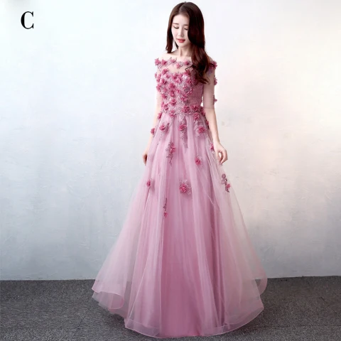 Chic / Beautiful Burgundy Evening Dresses  2017 A-Line / Princess V-Neck Lace Beading Appliques Backless Evening Party Formal Dresses