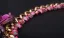 Exaggerated Lilac Crystal Flower Braid Necklaces Accessories Prom Necklace 2023
