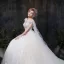 Unique Kirche Brautkleider 2017 Weiß Ballkleid Kathedrale Schleppe Ärmellos Eckiger Ausschnitt Künstliche Blumen Rückenfreies Applikationen Mit Spitze Perlenstickerei Perle