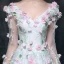 Amazing / Unique Outdoor / Garden Wedding Dresses 2017 Floor-Length / Long White A-Line / Princess V-Neck Long Sleeve Backless Lace Appliques Flower