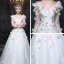 Amazing / Unique Outdoor / Garden Wedding Dresses 2017 Floor-Length / Long White A-Line / Princess V-Neck Long Sleeve Backless Lace Appliques Flower