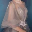 Chic / Beautiful Prom Formal Dresses 2017 Prom Dresses Grey Ball Gown Floor-Length / Long 1/2 Sleeves Scoop Neck Backless Sequins Lace Appliques Rhinestone