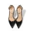 Sexy Fashion Black Cocktail Party Evening Party Womens Shoes 2021 Patent Leather Ankle Strap 12 cm Stiletto Heels Pointed Toe Womens Shoes High Heels