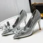Charming Cinderella Evening Party Pumps 2019 Crystal Rhinestone 9 cm Stiletto Heels Pointed Toe Pumps