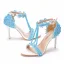 Charming White Pearl T-Strap Lace Flower Wedding Shoes 2021 9 cm Stiletto Heels Open / Peep Toe Wedding Sandals High Heels