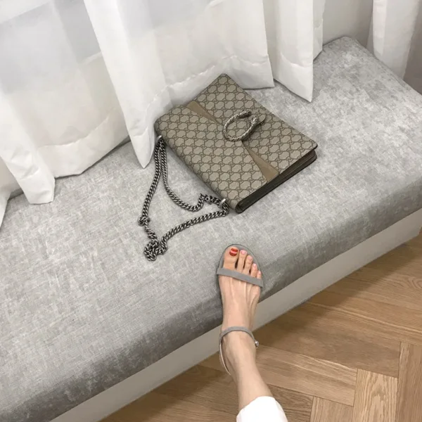 Schlicht Grün Büro OL Wildleder Sandalen Damen 2020 8 cm Thick Heels Peeptoes Sandaletten