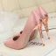 Snygga / Fina Burgundy Kontors OL Satin Pumps 2020 10 cm Stilettklackar Spetsiga Pumps