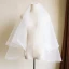 Classic 2017 1 m White Appliques Tulle Wedding Veils