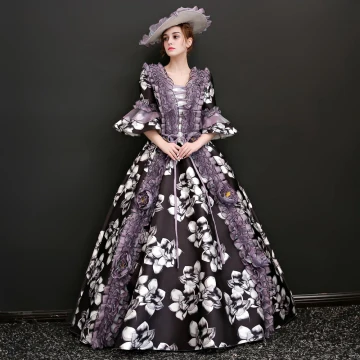 Vintage Retro Traditional 3 4 Sleeve Multi Colors Floor Length Long Ball Gown Prom Dresses 2018 Charmeuse U Neck Backless Printing Prom Formal Dresses