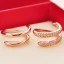 Unieke Goud Rhinestone Kruis Ringen instellen Legering Avond 2 stuks Ringen 2019 Accessoires