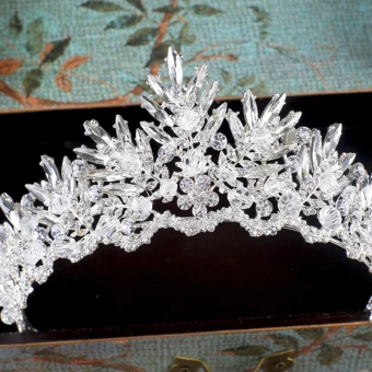 Chic Beautiful 2017 Silver Rhinestone Metal Wedding Headpieces Bridal Jewelry
