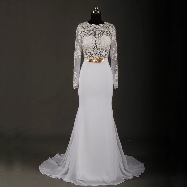 Amazing / Unique Ivory Court Train Wedding 2018 Trumpet / Mermaid Charmeuse Lace-up Appliques Backless Beading Pierced Sequins Wedding Dresses