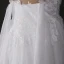 Klassisk Eleganta Vita Korta Bröllop 2018 Prinsessa V-Hals Snörning Appliqués Halterneck Stranden Bröllopsklänningar