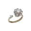 Luxe Argenté Faux Diamant Métal Bague Concours de beauté Anneaux 2019 Accessorize