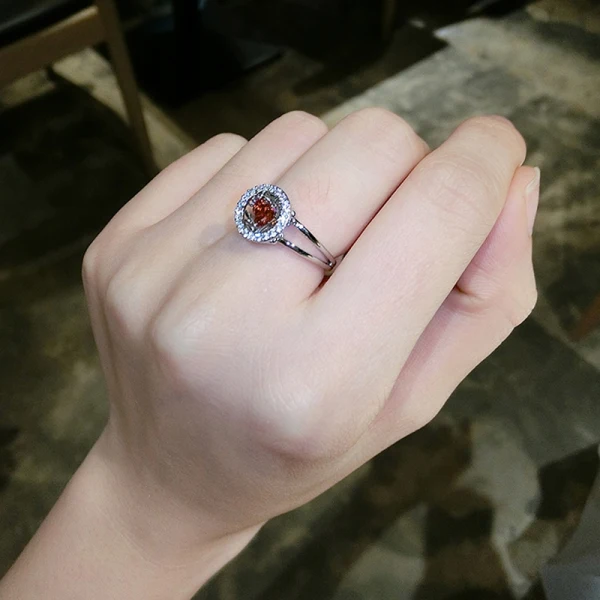 Fantastisk Guld Rhinestone kärlek Lucky Dansande Ringar 2019 Tillbehör