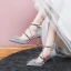 Luxury / Gorgeous Gold Wedding Shoes 2020 9 cm Pointed Toe Beading Sequins Rhinestone Cocktail Party Evening Party Womens Shoes