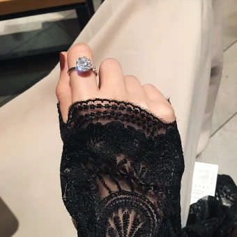 Luxe Argenté Faux Diamant Métal Bague Concours De Beauté Anneaux 2019 Accessorize