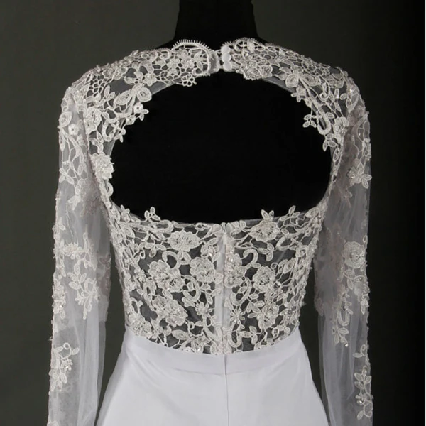 Amazing / Unique Ivory Court Train Wedding 2018 Trumpet / Mermaid Charmeuse Lace-up Appliques Backless Beading Pierced Sequins Wedding Dresses