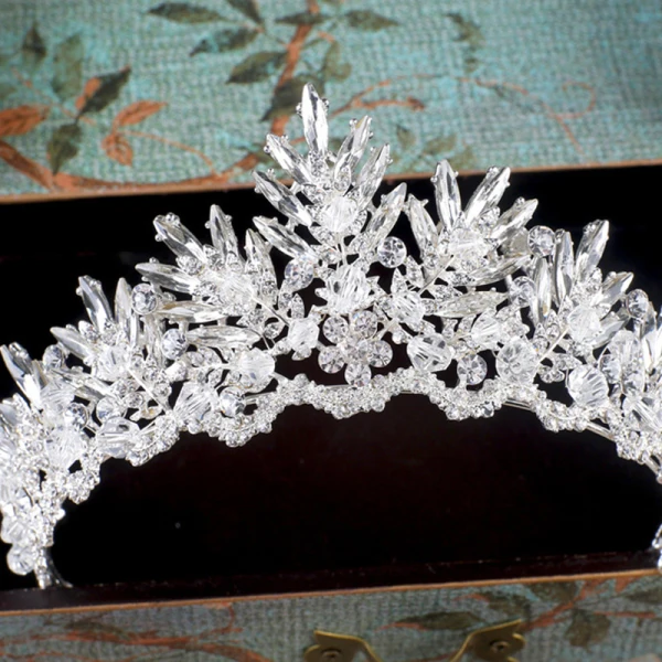 Chic / Beautiful 2017 Silver Rhinestone Metal Wedding Headpieces Bridal Jewelry