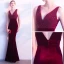 Amazing / Unique Burgundy Evening Dresses  2018 Trumpet / Mermaid V-Neck Beading Appliques Backless Evening Party Formal Dresses