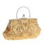 Vintage / Retro Gold Beading Sequins Prom Handbag 2023
