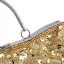 Vintage / Retro Gold Beading Sequins Prom Handbag 2023