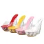 Transparent Yellow Rave Club Womens Sandals 2020 15 cm Wedges Open / Peep Toe Sandals