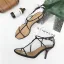 Roman Modest / Simple White Casual Womens Sandals 2020 7 cm Stiletto Heels Open / Peep Toe Sandals