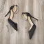 Schlicht Nude Datierung Sandalen Damen 2020 Knöchelriemen 10 cm Stilettos Spitzschuh Sandaletten