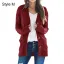 Comfortable Blushing Pink Fall Winter Street Wear Knitting Sweaters 2021 Loose Long Sleeve Women Tops