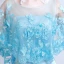 Classic Elegant Sky Blue Evening Dresses  2018 Trumpet / Mermaid U-Neck Charmeuse Butterfly Backless Embroidered Evening Party Formal Dresses