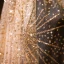 Glittrande Bling Bling Champagne 3 m Cathedral Train Bröllop Beading Paljetter Tyll Brudslöja 2018