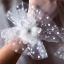 Snygga / Fina Vita Brudhandskar 2020 Appliqués Beading Pärla Rhinestone Tyll Bal Bröllop Tillbehör
