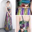 Scintillantes Bling Bling Multi-Couleurs Longue Robe De Soirée 2018 Princesse V-Cou Perlage Paillettes Cocktail Soirée Robe De Ceremonie