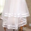 Modest / Simple White Wedding Short Striped Tulle 1.5 m Wedding Veils 2018
