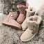 Klassieke Elegante Bruin Snowboots 2020 Gesp Kwast Wollen Leer Toevallig Tuin / Outdoor Winter Plat Ronde Neus Dames Laarzen