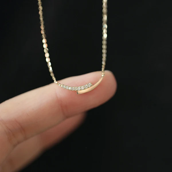 Eenvoudige Goud Rhinestone Sterling zilver Gala Kettingen Accessoires 2023