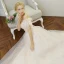 Élégant Plage Robe De Mariée 2017 Champagne Princesse Train De Balayage Manches Courtes Gland De l'épaule Dos Nu En Dentelle Appliques Fleur Perle Faux Diamant Ceinture