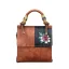 Vintage / Retro Printing Brown Street Wear Women's Bags 2023